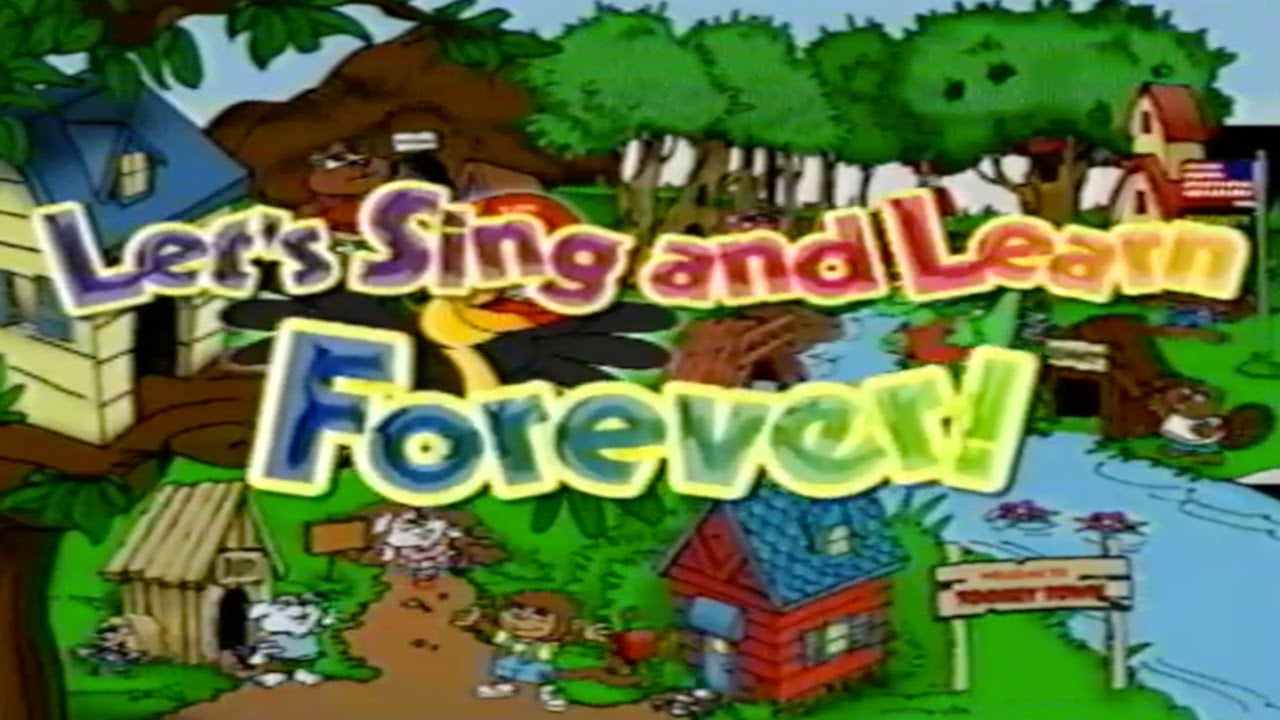 MEMORABLE MELODIES (1997) — LET'S SING AND LEARN [VHS Rip Digitization] 90s Kid's Sing-Along Cartoon