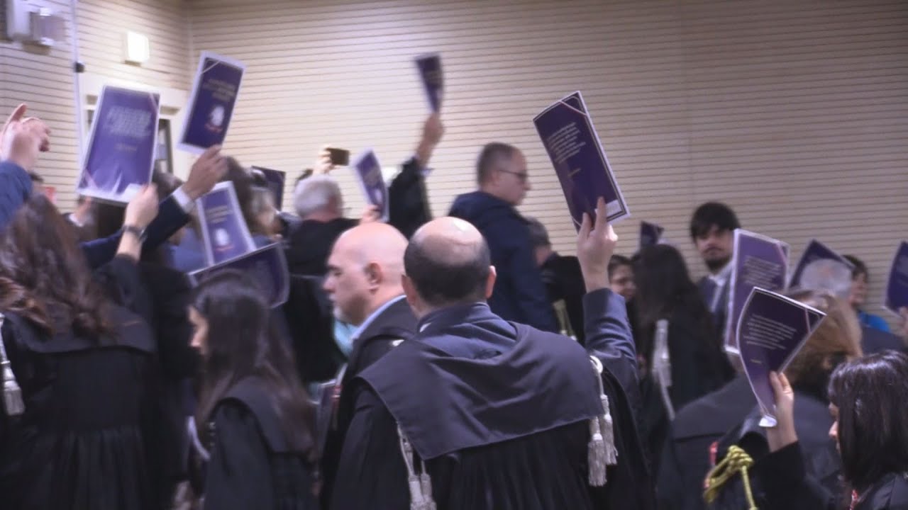 Anno giudiziario, protesta Anm nel tribunale di Firenze: 