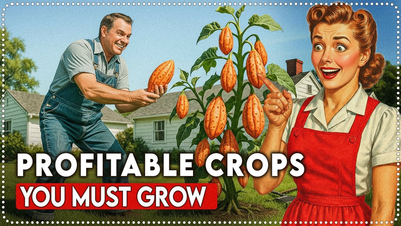 Most PROFITABLE Crops EVERY Farmer Needs To Know To Become A Millionaire!