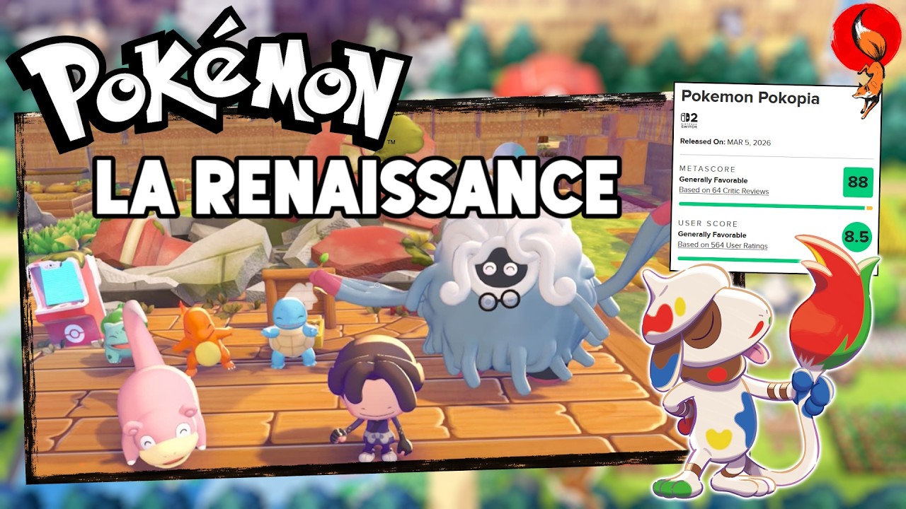 Pokémon POKOPIA va faire décoller la NINTENDO SWITCH 2, et pourrait encore plus nous surprendre