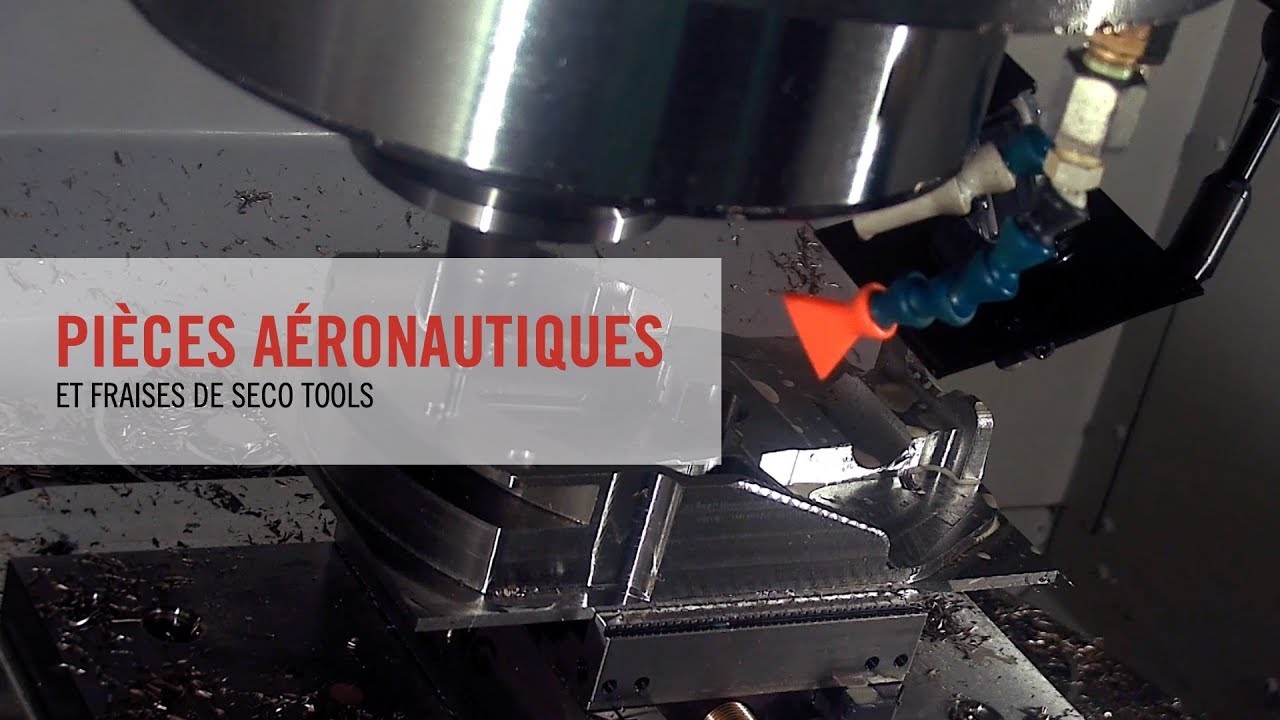 Usiner vos pi&egrave;ces a&eacute;ronautiques en toute confiance avec les outils d&eacute;di&eacute;s de Seco Tools | SECO TOOLS