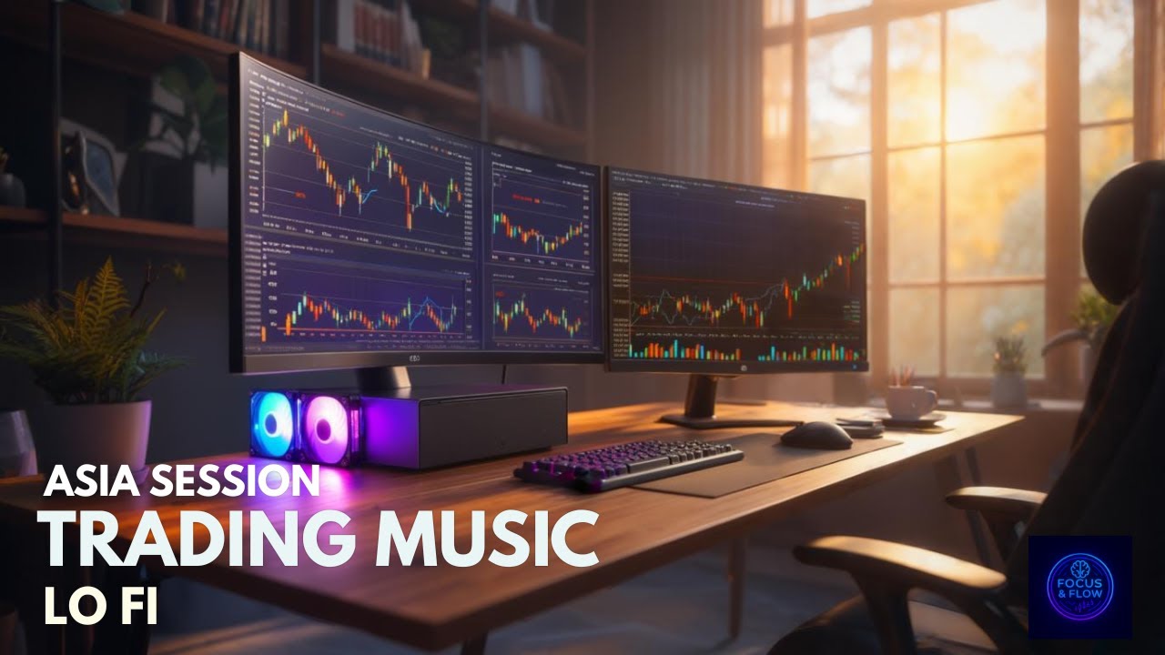 Asia Session Lo-Fi Beats ☕ | Chill Focus Music for Traders & Deep Work