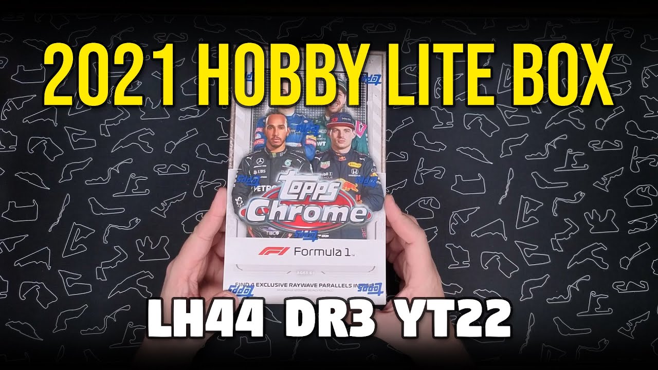 First time opening a 2021 Hobby Lite box | Topps F1 Chrome