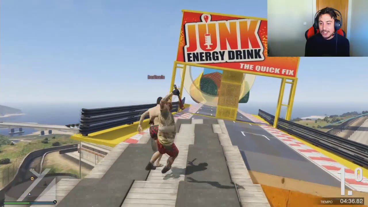 MOMENTOS DIVERTIDOS DE FARGAN Y BRAXXTER | PARKOUR | GTA V | OCTUBRE | #13