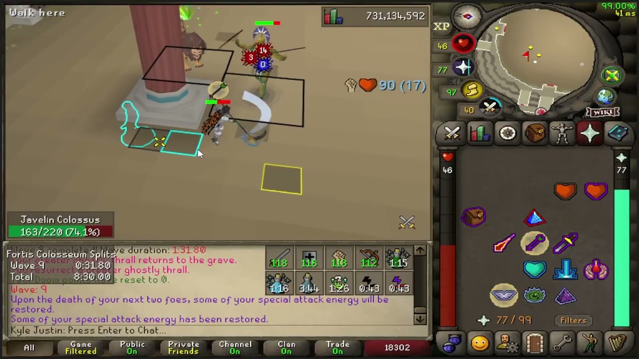 14:21 Colosseum (Former World Record)