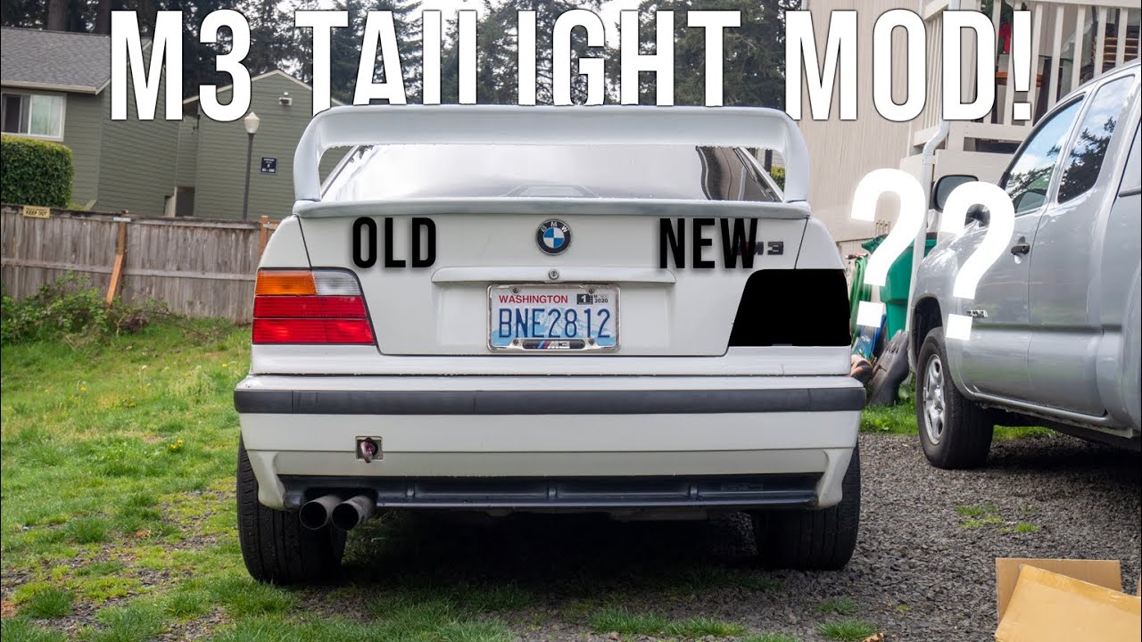 How to Install e36 M3 LED Tail Lights!