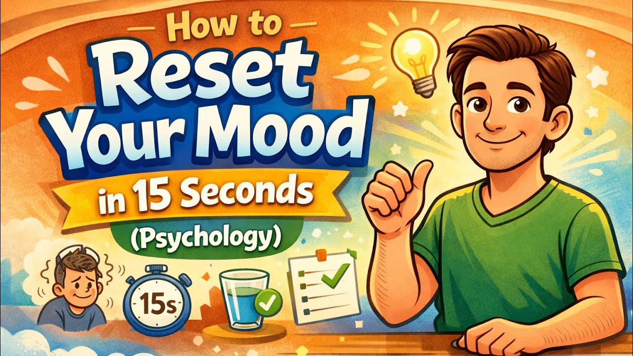 How to Reset Your Mood in 15 Seconds (Psychology)