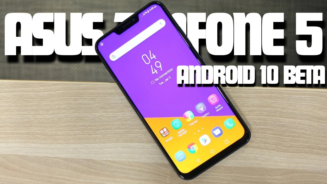 ASUS ZENFONE 5 UPDATE ANDROID 10 BETA RESENHA COMPLETA