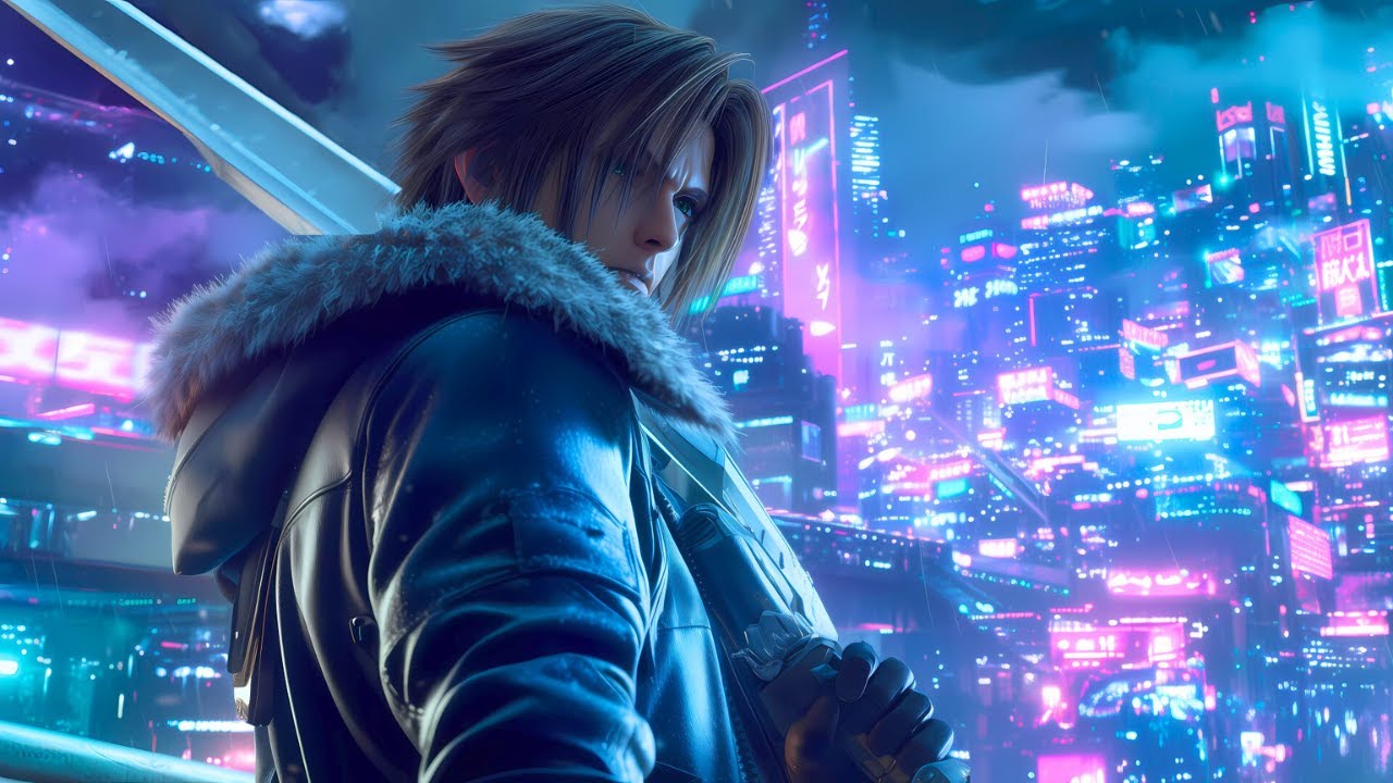 Final Fantasy 8 Music but it's Cyberpunk