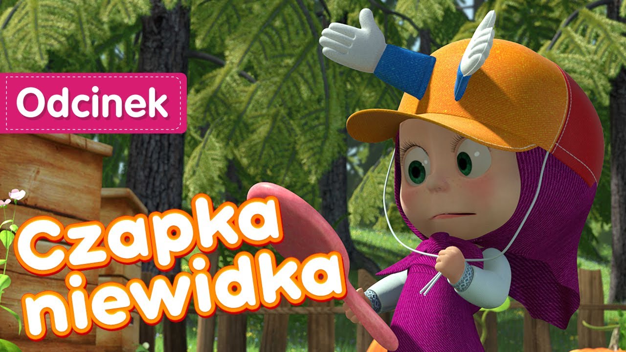 Masza i Niedźwiedź 🧢 Czapka niewidka 👒 Odcinek 41