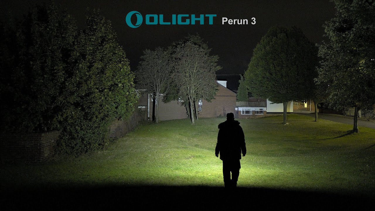 OLIGHT Perun 3 headlamp - 3000 lumens white light + 60 lumens red light + 21700 battery + sensor!