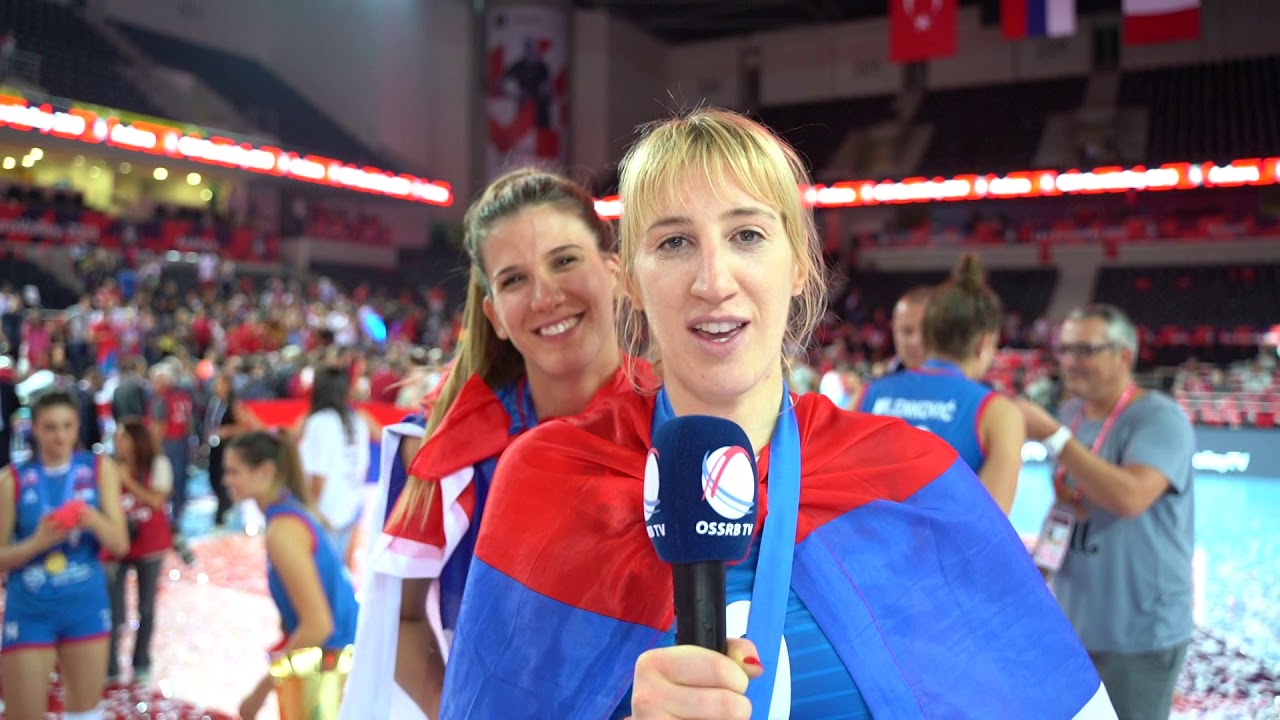 Brankica Mihajlović Nakon Osvojene Evropske Titule u Ankari | SPORT KLUB ODBOJKA