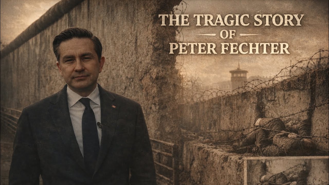 Pierre Poilevre recounts tragedy of Peter Fechter at the Berlin Wall 