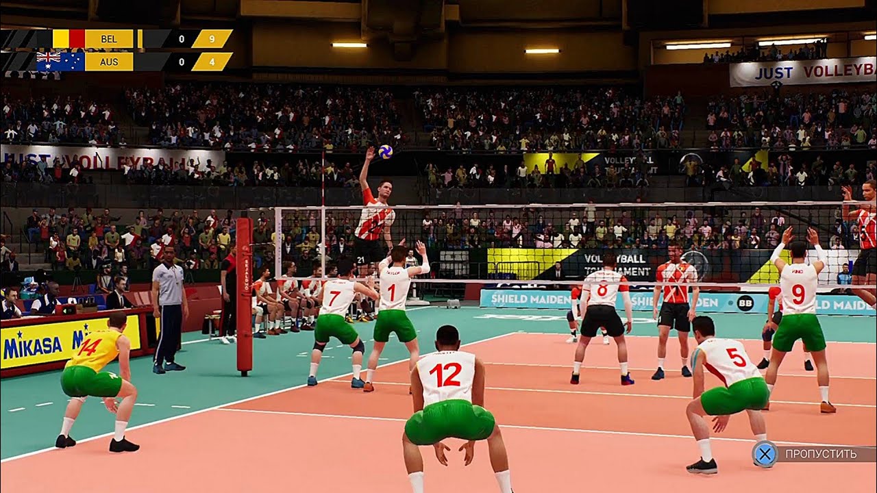 SPIKE VOLLEYBALL (PS5) - Belgium vs Australia (2025)