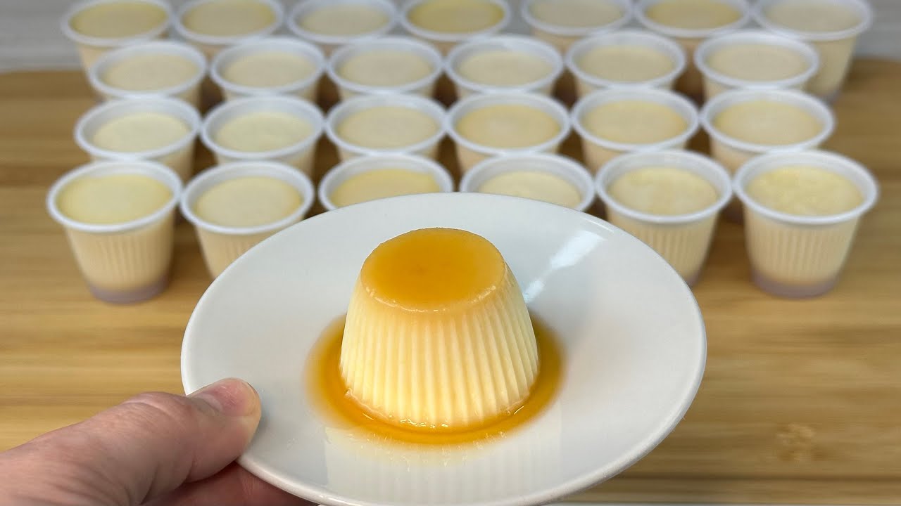 VENDI TUDO EM 1 HORA 😱 - PUDIM DE CUSCUZ NO COPINHO DESCARTÁVEL - NEM PRECISA IR AO FORNO