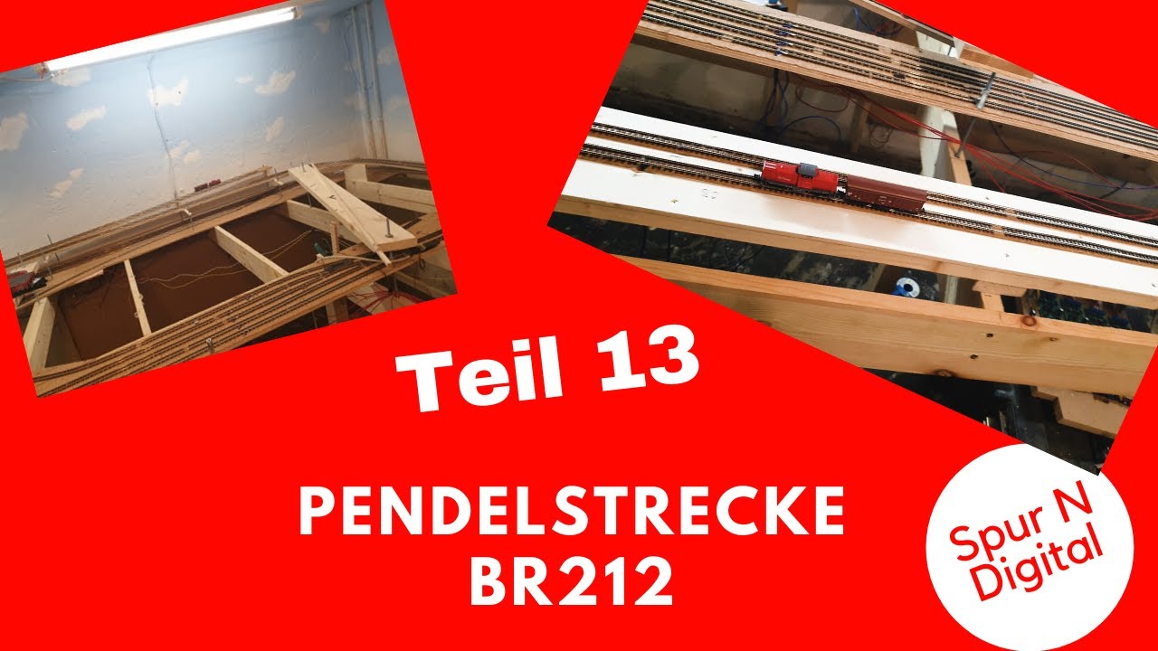 Teil 13 Modellbahn Anlage im Bau ~ Spur N Pendelstrecke
