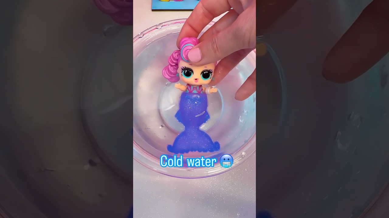 💦🧊Watch this! Color changing LOL Surprise Mermaid 🧜🏻&zwj;♀️#colorchange #lolsurprise #loldoll