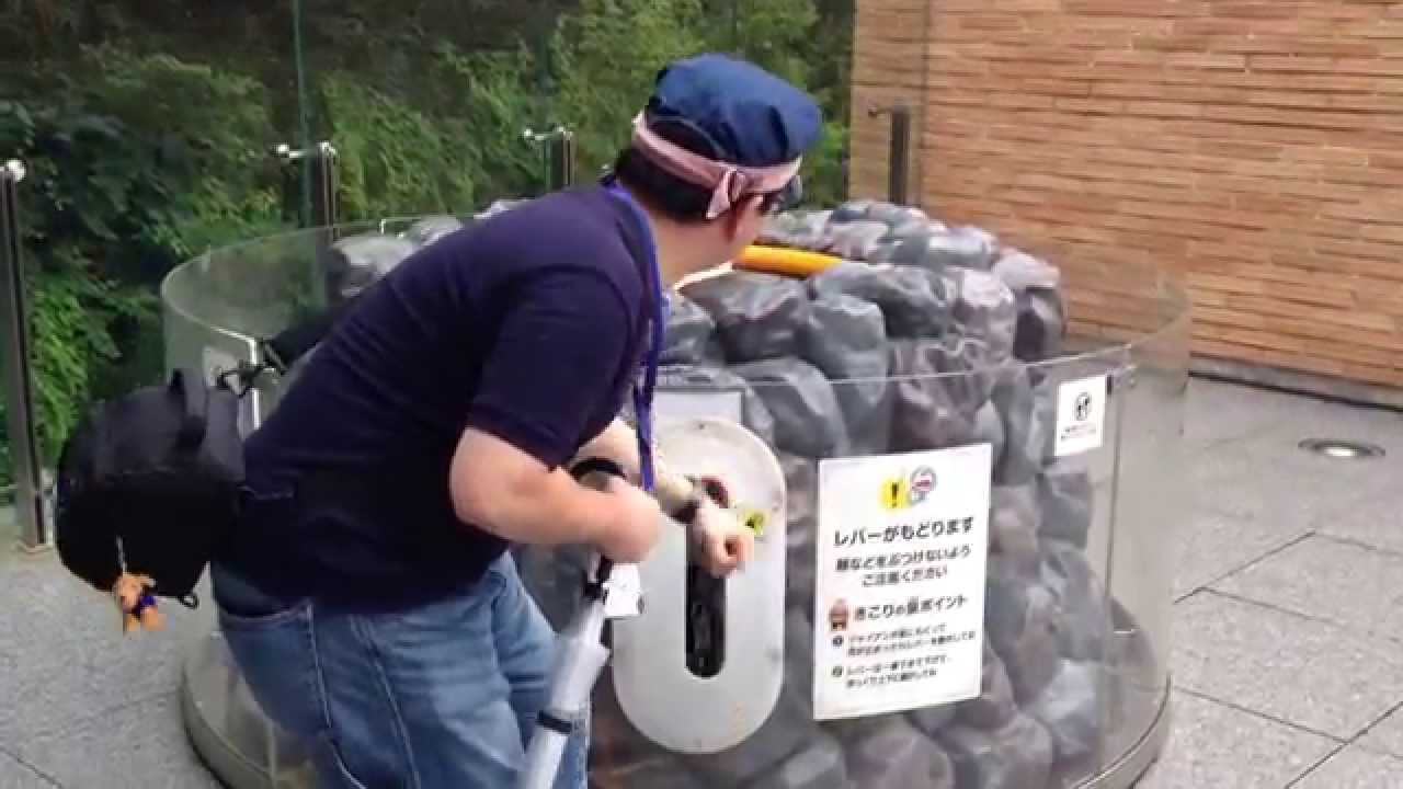 【 藤子・F・不二雄ミュージアム】きこりの泉のきれいなジャイアンに会ったぞ！