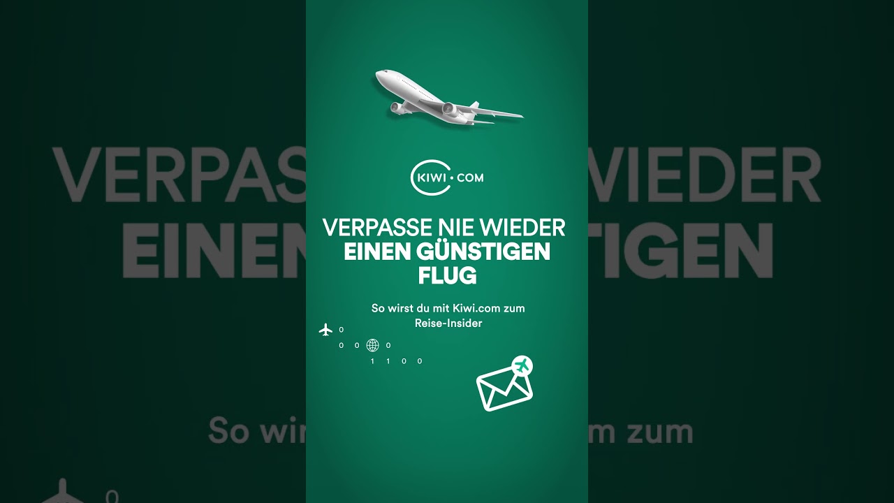 Verpass keine Deals mehr. Hol dir die Kiwi.com App und buche clever