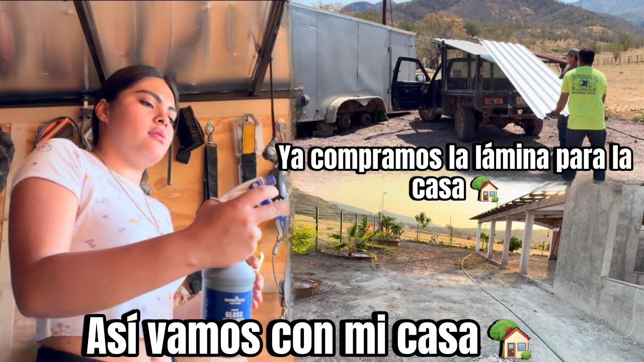 YA COMPRAMOS EL MATERIAL PARA MI CASA 🏠 ➕ LE PONDREMOS LÁMINA / YATZY VLOGS…