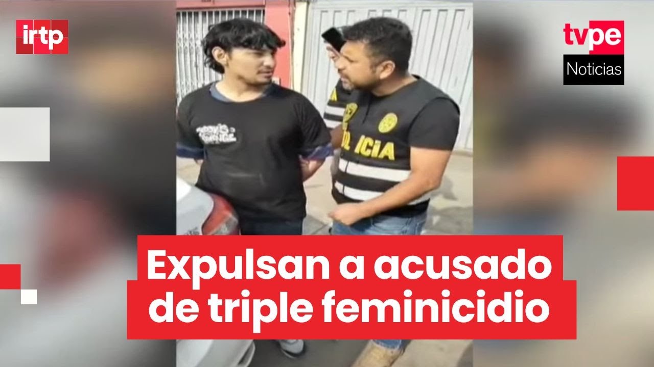 Perú expulsa a Matías Osorio, acusado en Argentina de brutal triple feminicidio