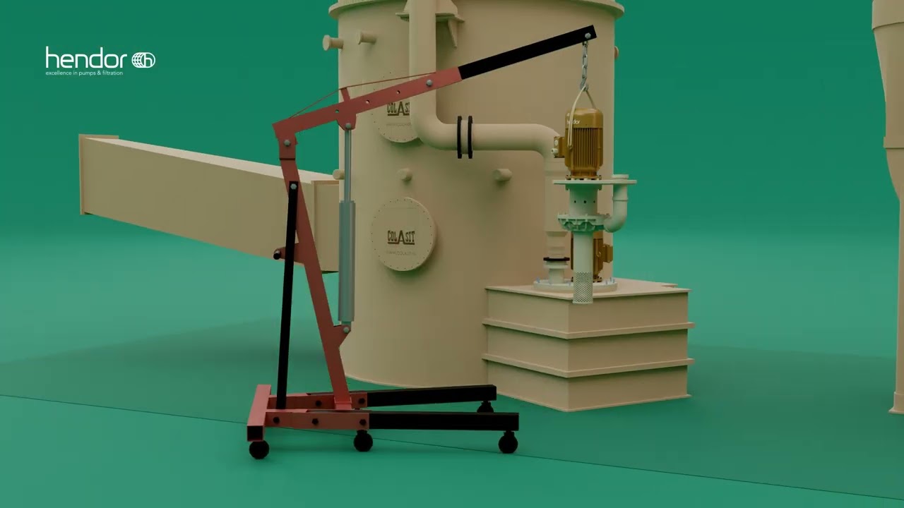D43 Series Vertical Pumps | Reliable & Efficient Solution for Fume Scrubbers | Hendor