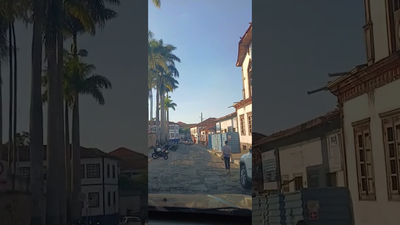 Passando pelo Centro Histórico de Diamantina, MG