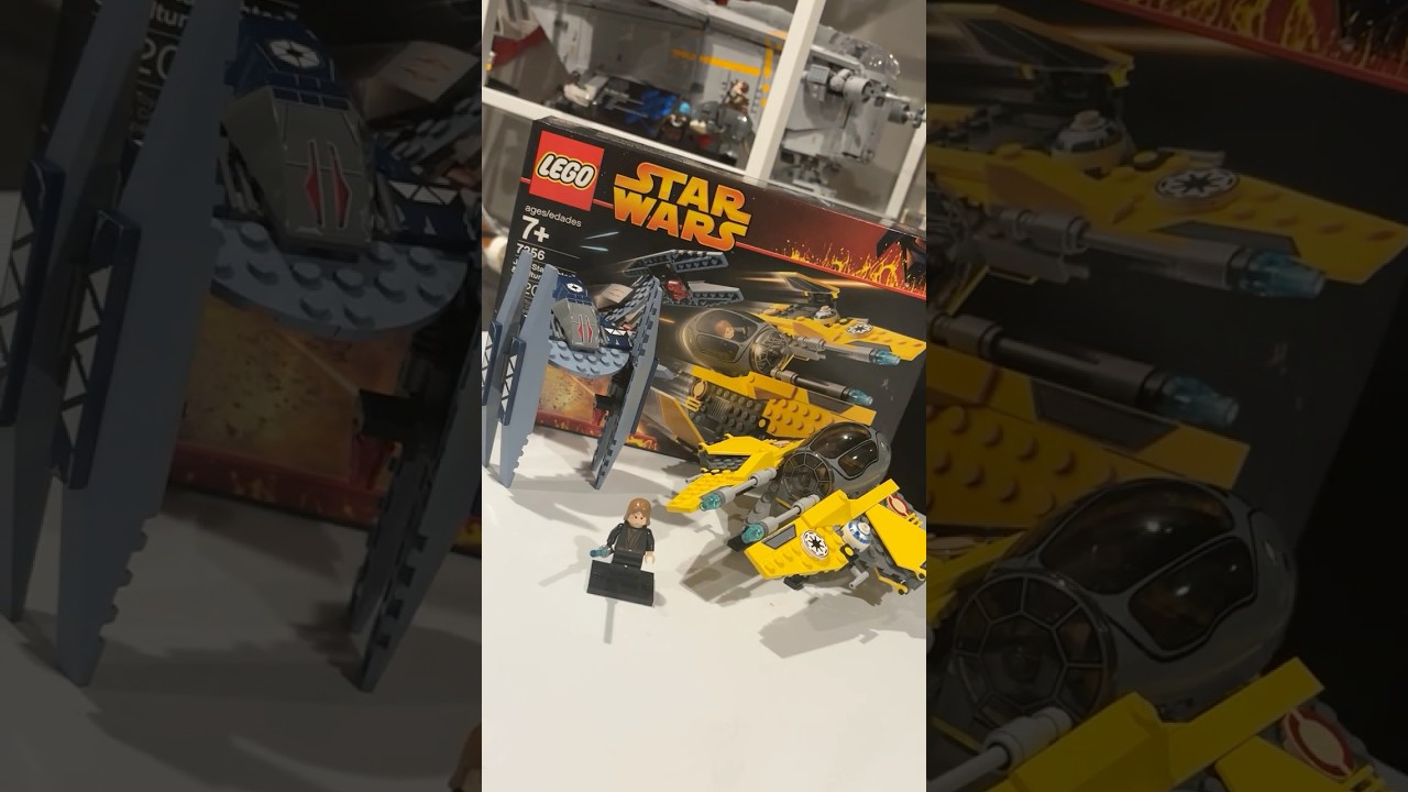 Time Lapse 7256 Jedi Starfighter and Vulture Droid