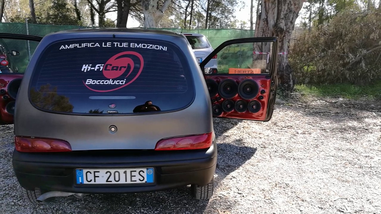 Fiat seicento fronte da urlo Pro Audio - 4 15