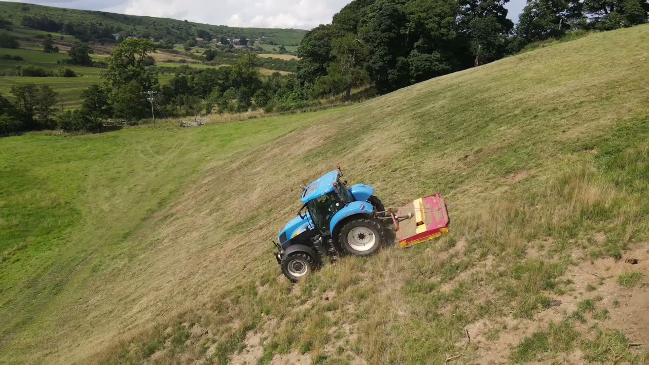 ITS BLOODY STEEP, TOPPING A VERY STEEP HILL