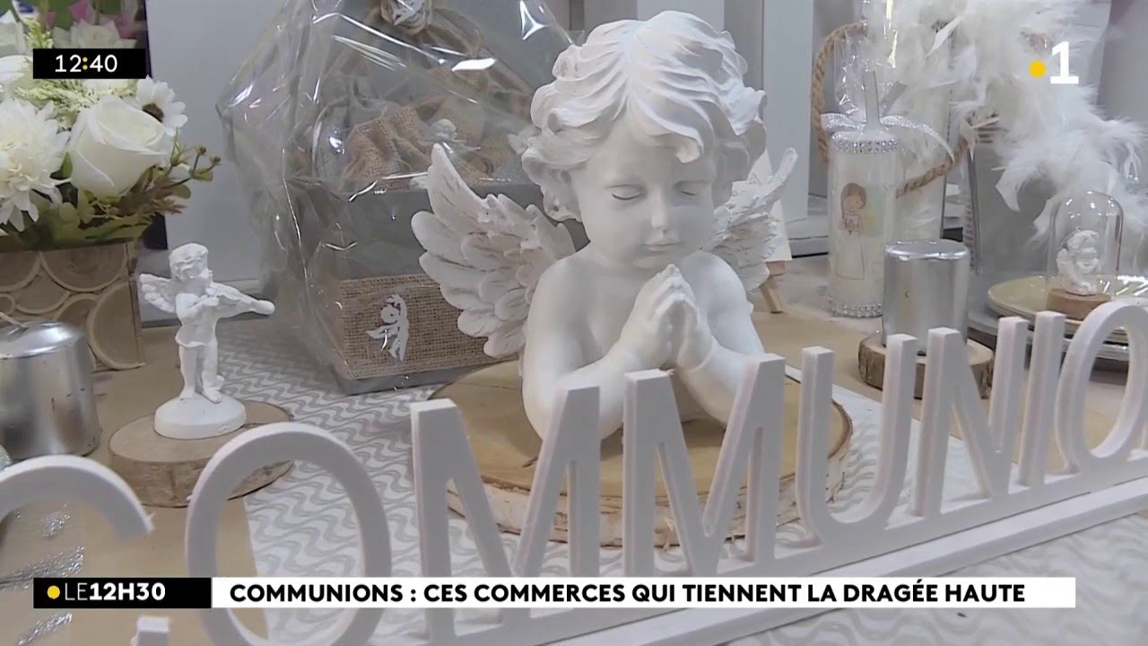 La période des communions approche, l’heure est aux derniers préparatifs pour les familles