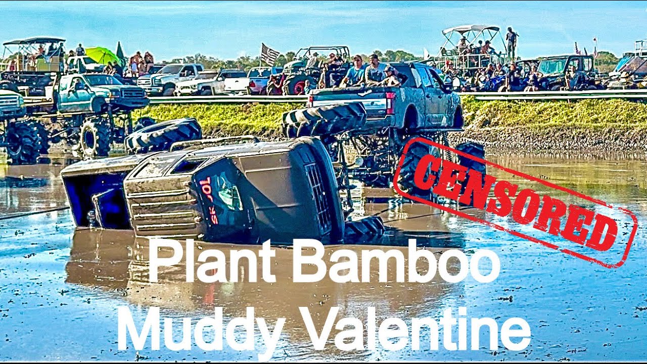 Muddy Valentine at Plant Bamboo 2025 #trucksgonewild #plantbamboo #megatrucks #florida #offroad #fyp