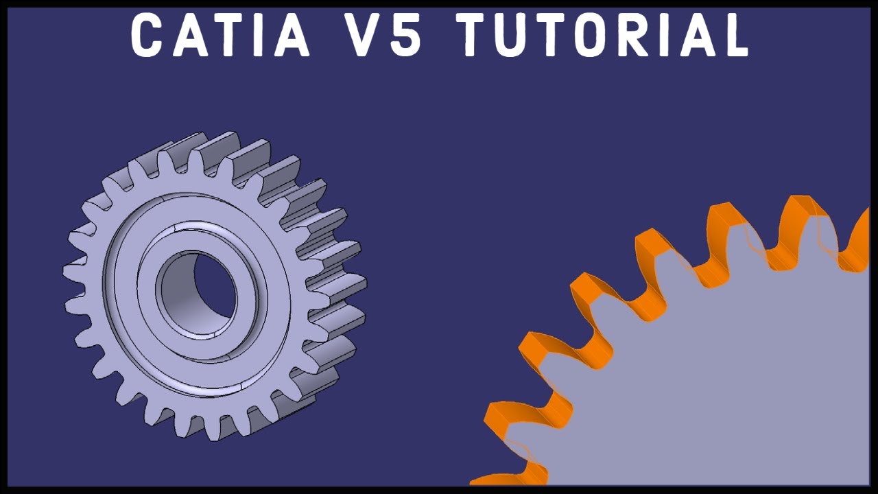 CATIA V5 Tutorial #36 | Spur Gear | Beginner