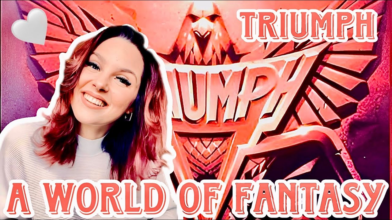 Triumph - A World of Fantasy (Live at Us Festival, 1983) [ВИДЕО-РЕАКЦИЯ] | Ребека Луиза Будлевска