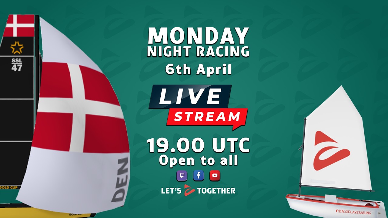 Monday Night Race | 6th April | Play eSailing