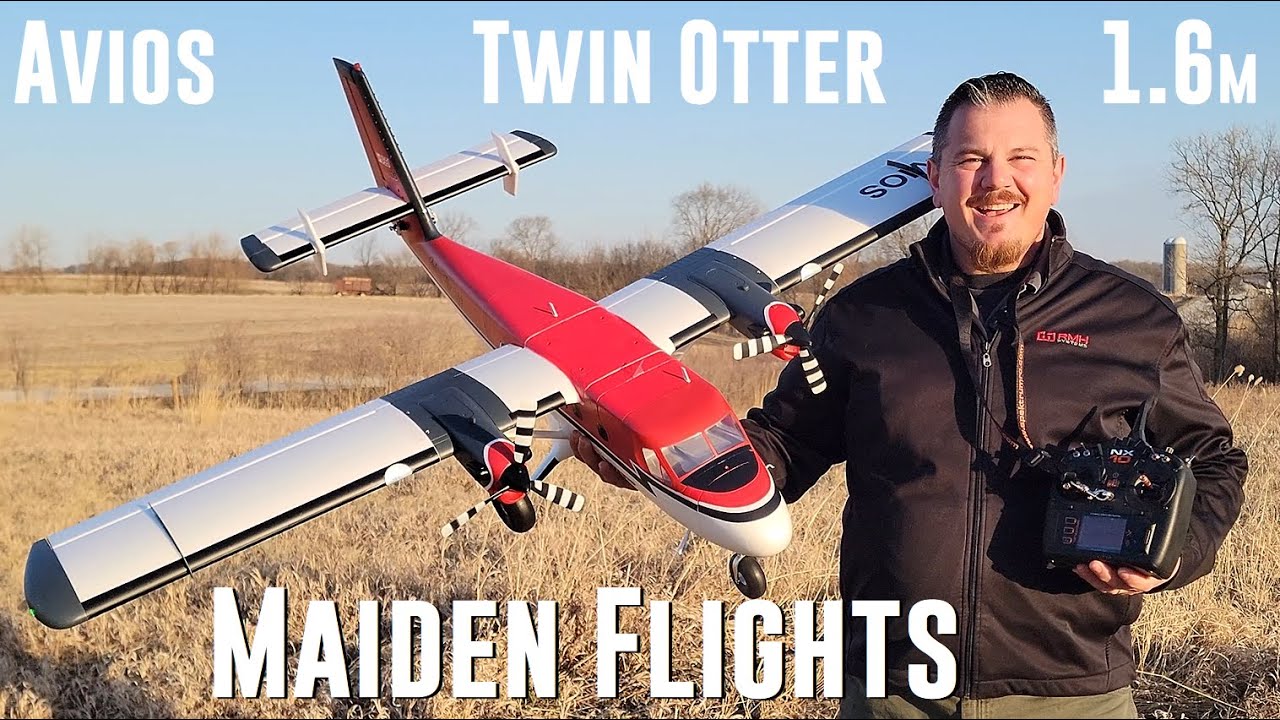 Avios - Twin Otter - 1600mm - Maiden Flights