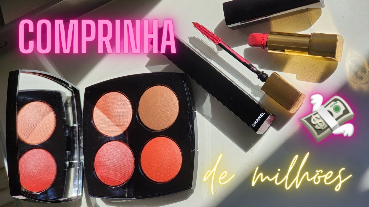 MAKE COM COMPRINHAS CHANEL | o surto da máscara de cílios vermelha - quem me defende?