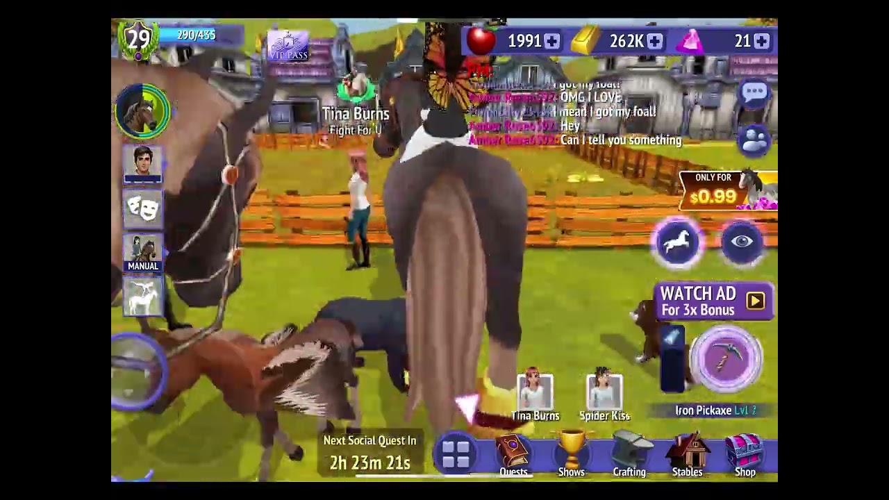 Getting a cute Pegasus foal and growing it up