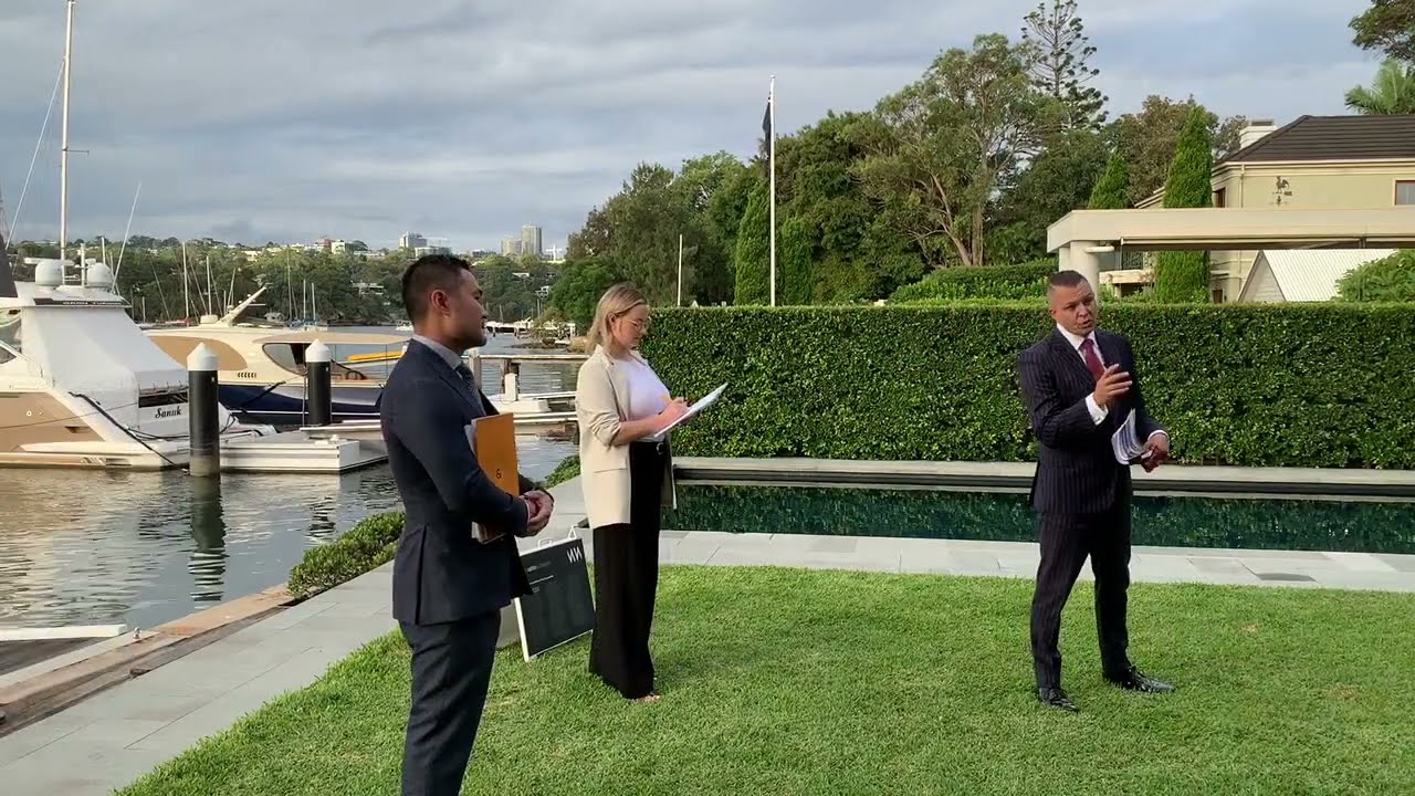 Prestige Property Auction Sydney - 24a The Point Rd, Woolwich - Tim Le / Ray White Hunters Hill