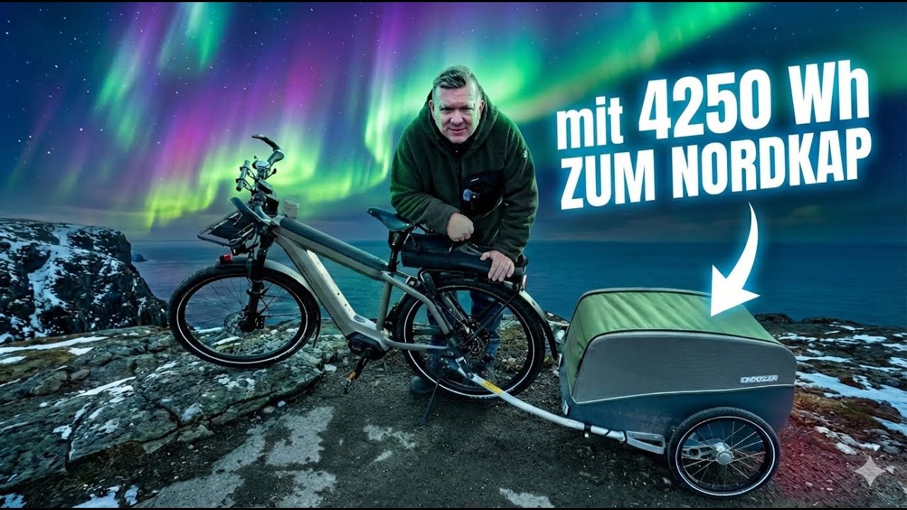 6 Akkus im Fahrradanhänger?! 😳 Mein verrücktester Umbau für Norwegen