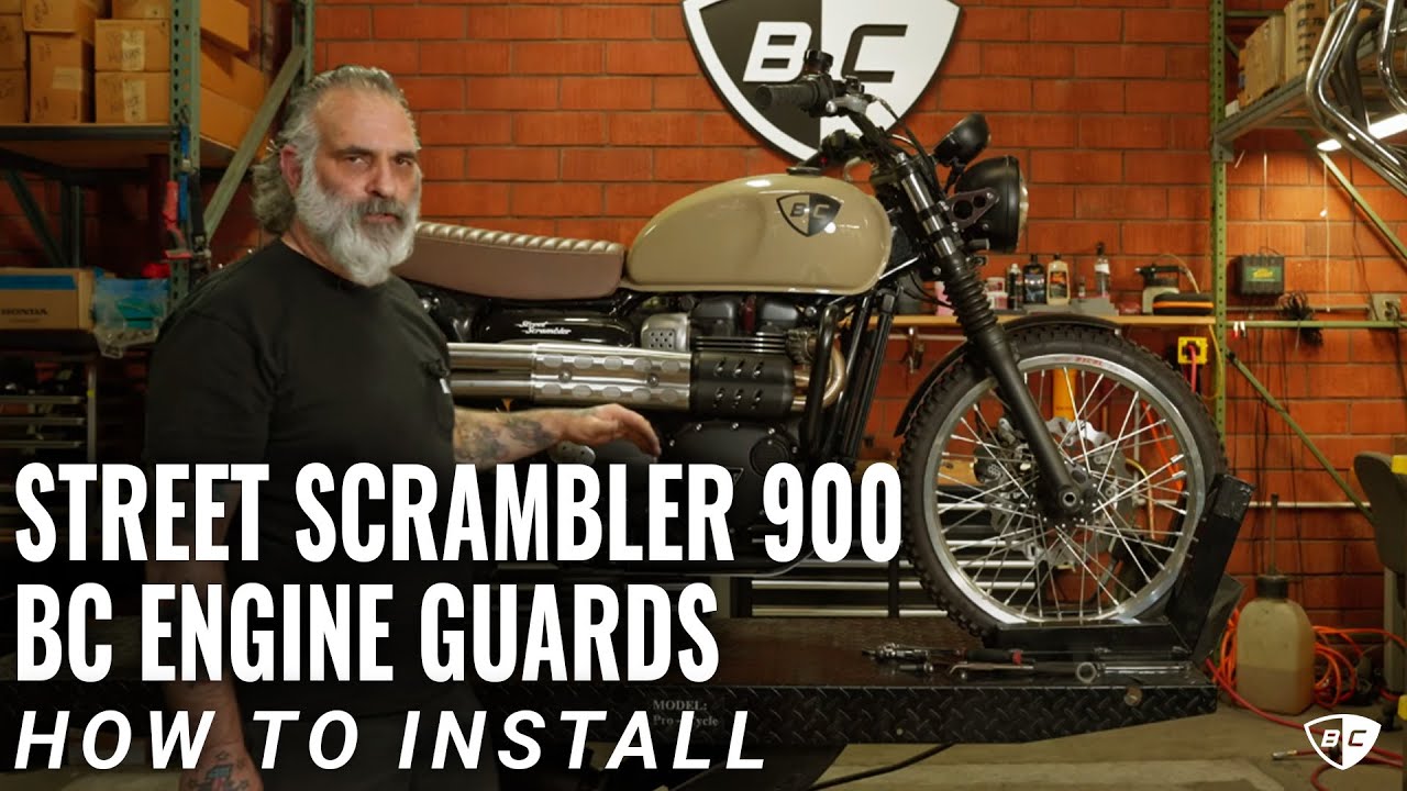 How to install BC Engine Guards for Street Scrambler 900
