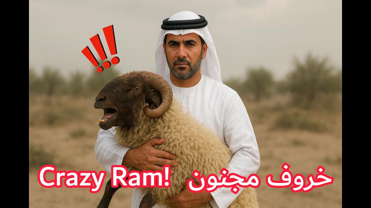 🔵 الخروف كسر الحضائر علينا وبعنا بعض الفسائل #مزرعة @farming @farmer