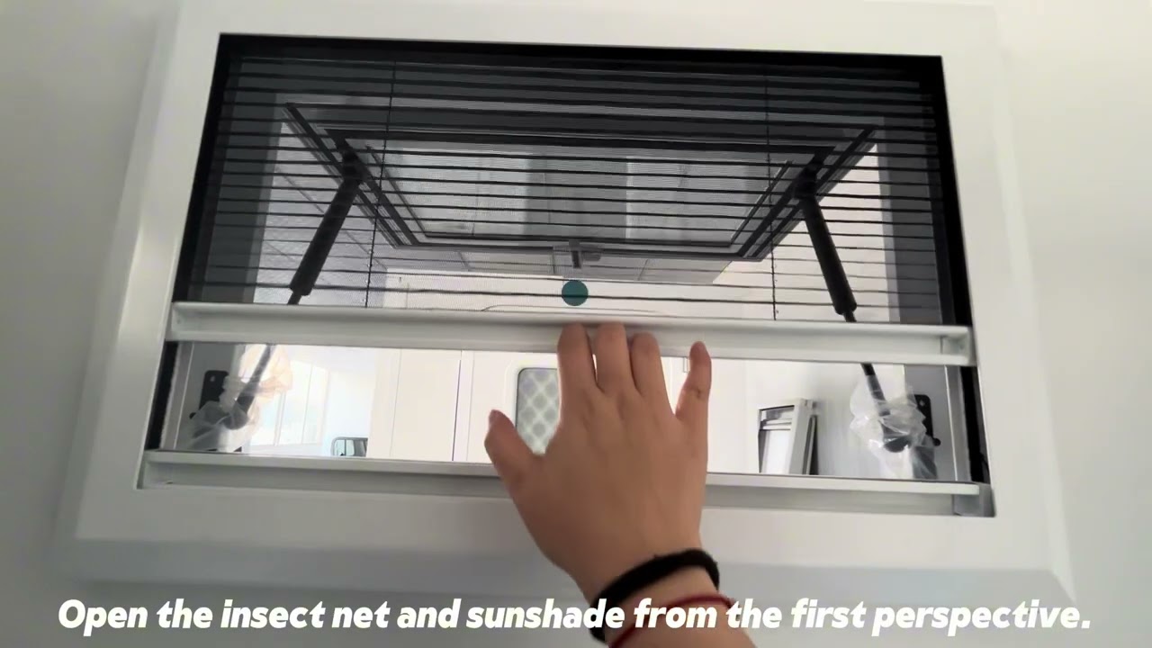 Double layer tempered glass window2026