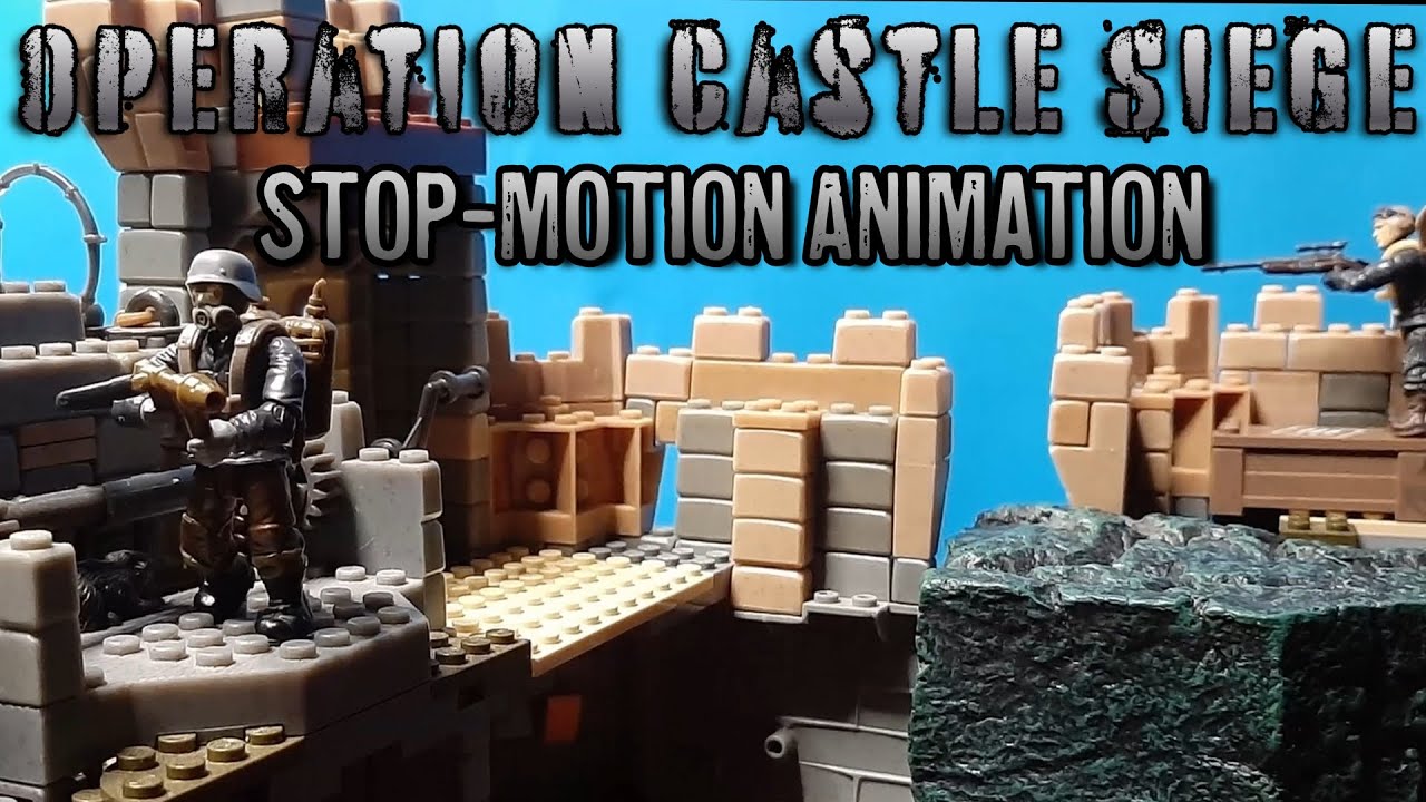 Operation Castle Siege - Stop-Motion Animation #stopmotion #short #callofduty