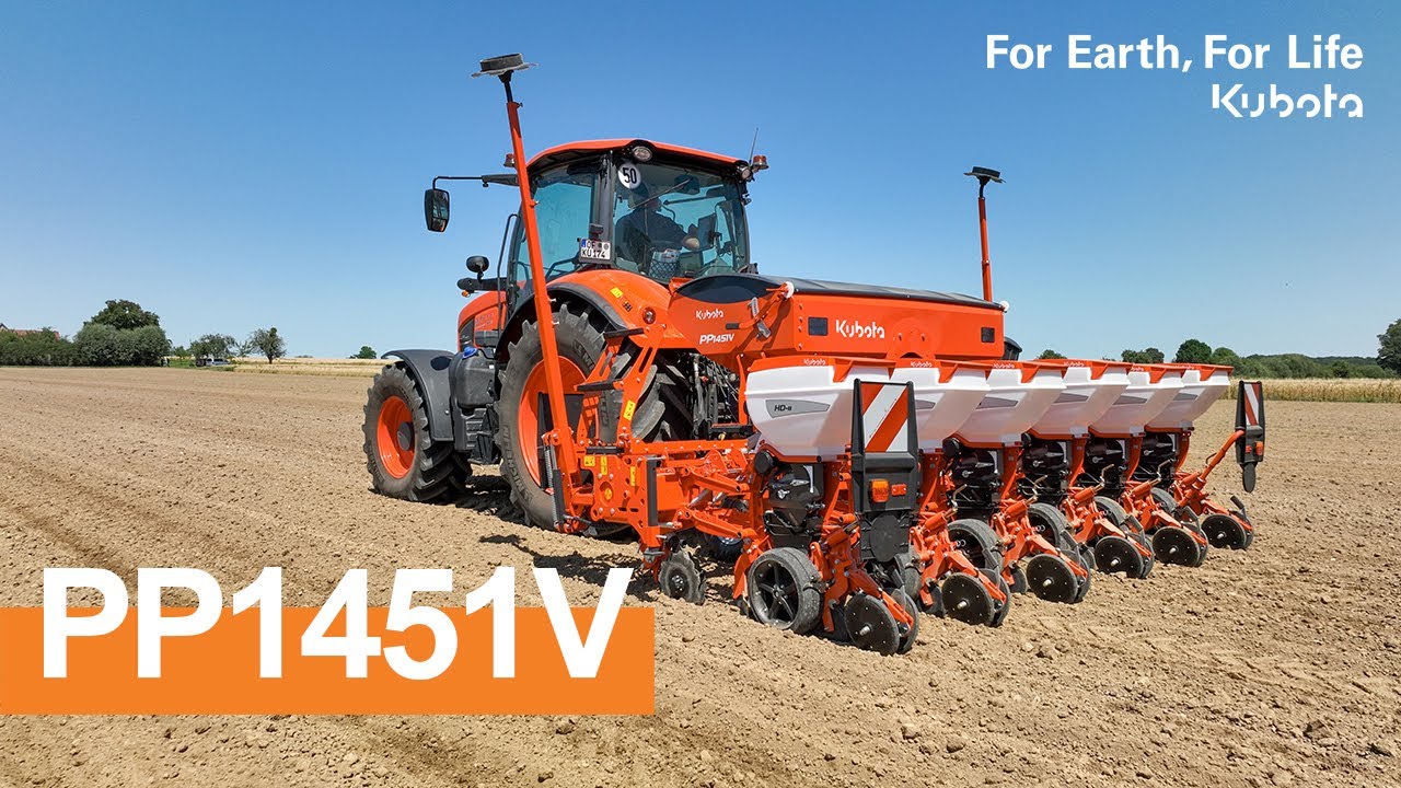 Kubota PP1451V Precision Drill with Variable Frame Concept Completely Upgraded | #Kubota 2023