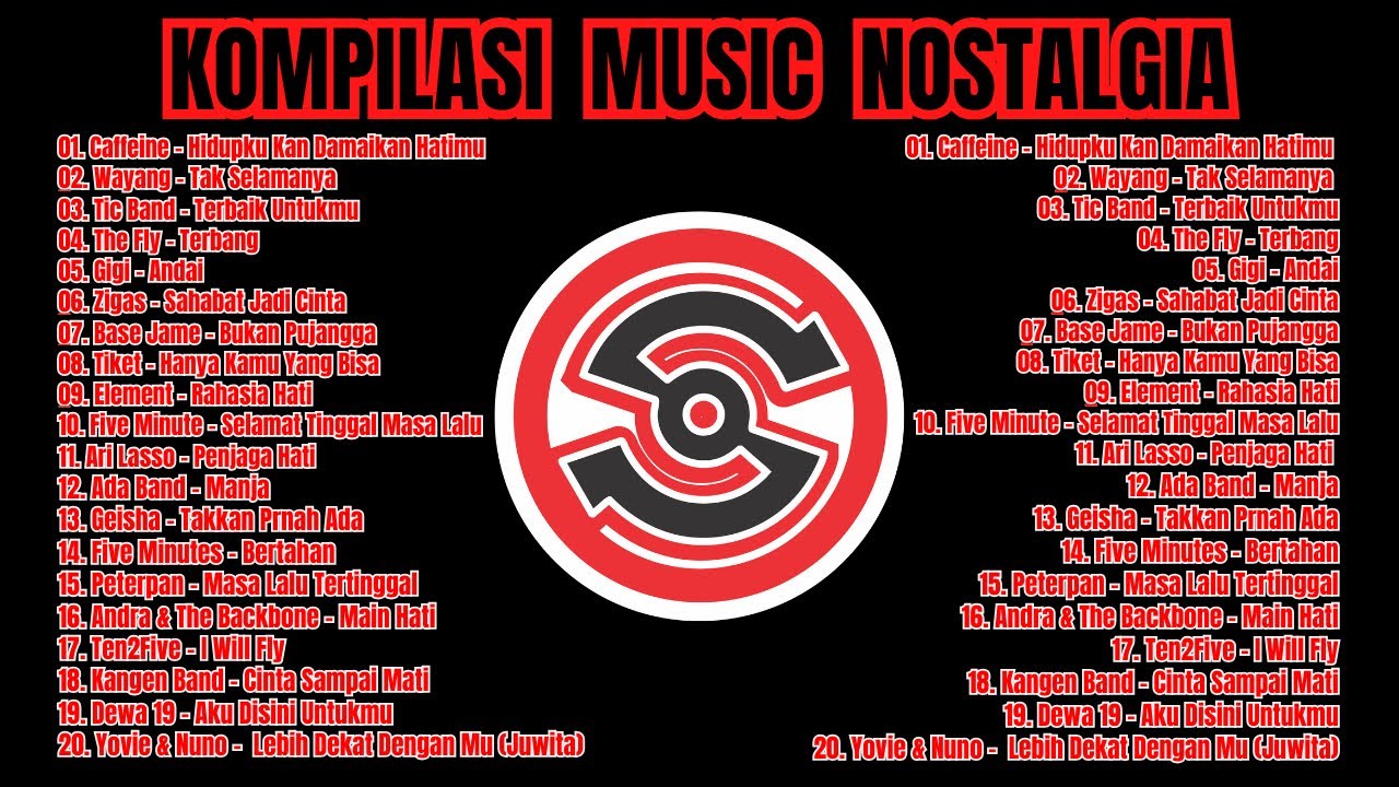 KOMPILASI POP INDONESIA 2000AN NOSTALGIA JAMAN SEKOLAH #bandindonesia #bandindo #kompilasi