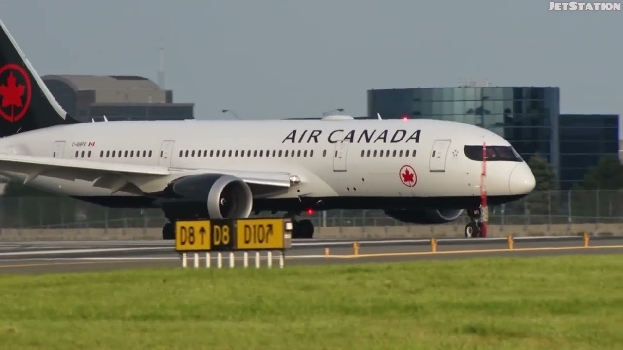 Lufthansa Boeing 747-400 And AirCanada B787’8 Landing #videos