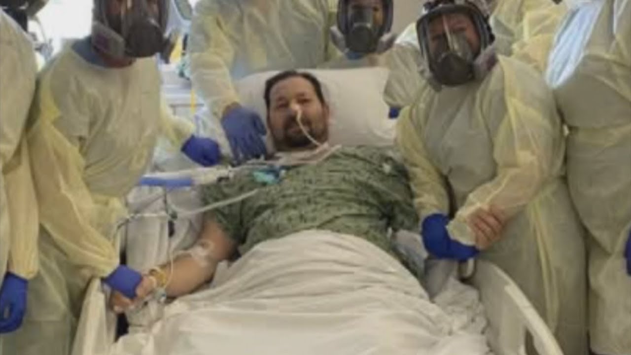 Wife thanks doctors for saving her husband with COVID-19 with rare treatment in Phoenix