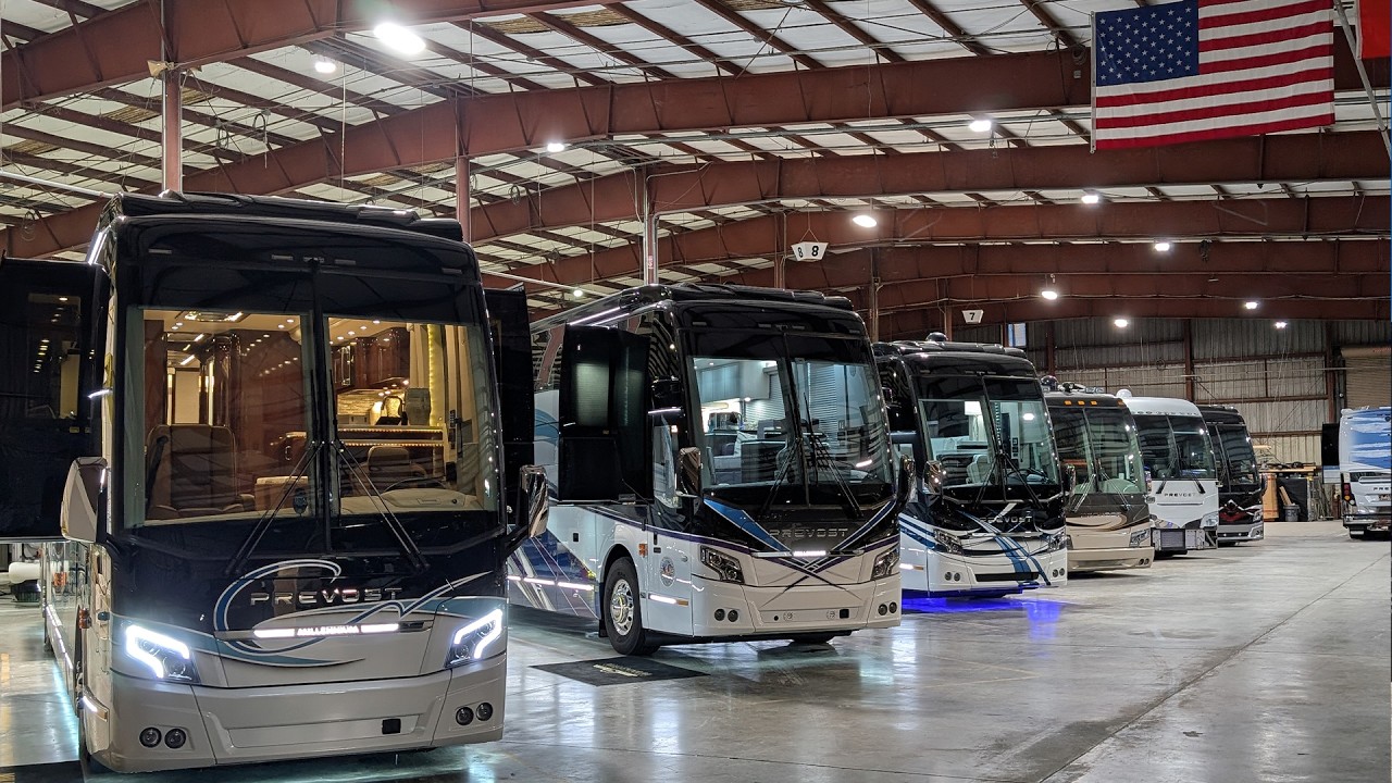 Certified Prevost Millennium Coach Deals With Factory Warranty!