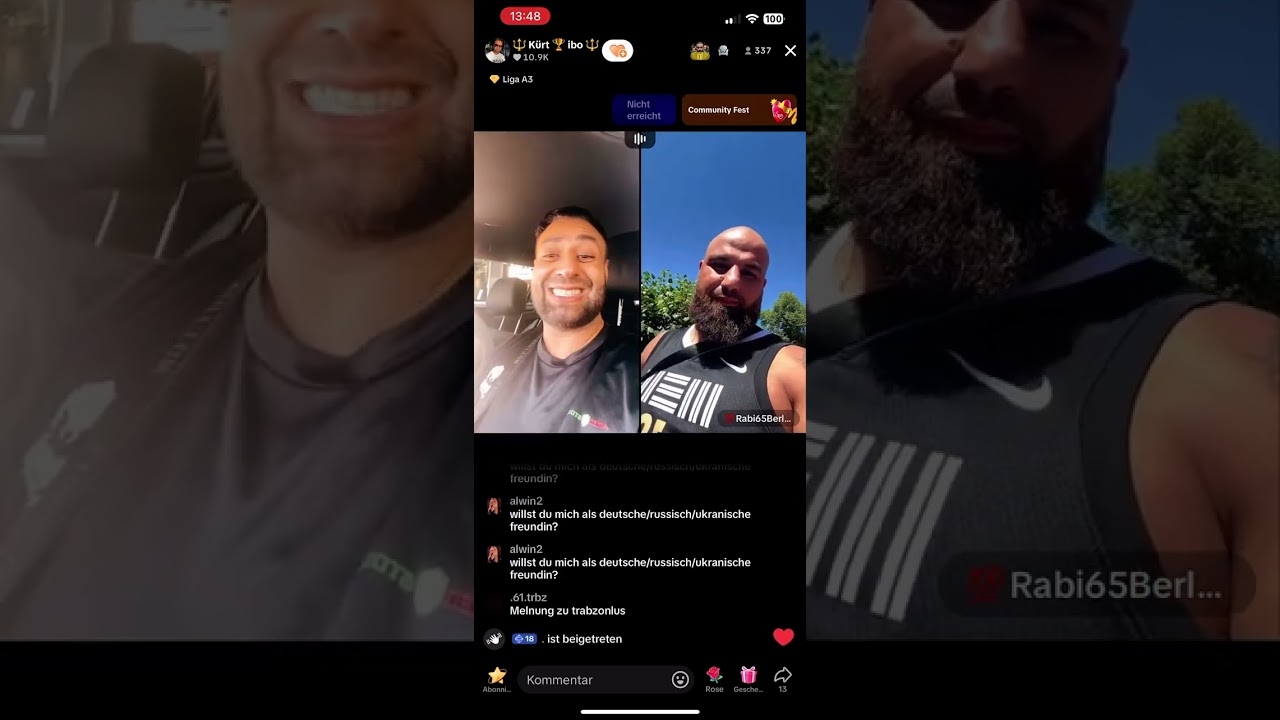 KÜRT IBO WAR LIVE IN SEINER HOOD MIT RABI65BERLIN & AHMAD PATRON